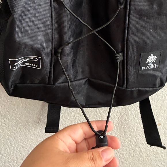 🆕NBA Los Angeles Clippers Kawhi Leonard Baby2Baby Backpack Day Bag Black🆕 - Picture 7 of 12